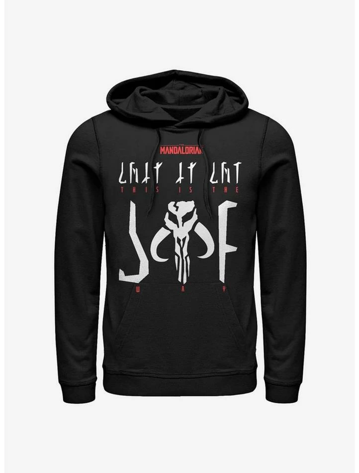 Best Sale 😍 Star Wars The Mandalorian This Is The Way Mando'a Encryption Hoodie ❤️ 3 Best Sale 😍 Star Wars The Mandalorian This Is The Way Mando'a Encryption Hoodie ❤️