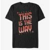 Coupon 🛒 Star Wars The Mandalorian This Is The Way Mando'a Bold Text T-Shirt 🎁 -Star Wars Clothing Sales 13316668 hi