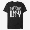 Discount 🎁 Star Wars The Mandalorian This Is The Way Bold Iron Heart T-Shirt 👍 -Star Wars Clothing Sales 13316740 hi