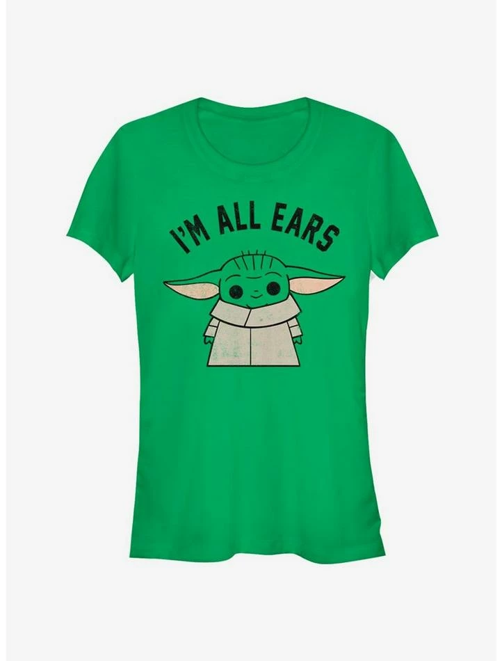 Buy ๐ Star Wars The Mandalorian The Child I'm All Ears ๐ง Girls T-Shirt โญ 3 Buy ๐ Star Wars The Mandalorian The Child I'm All Ears ๐ง Girls T-Shirt โญ