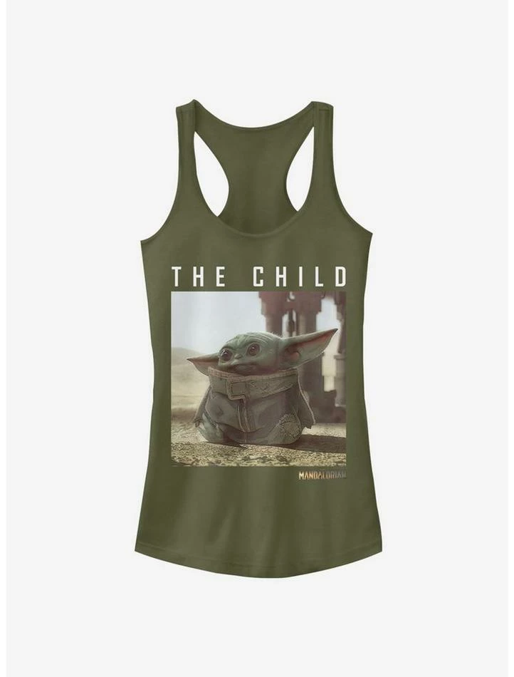 Cheap 💯 Star Wars The Mandalorian The Child Text Photoreal 👧 Girls Tank 🔔 3 Cheap 💯 Star Wars The Mandalorian The Child Text Photoreal 👧 Girls Tank 🔔