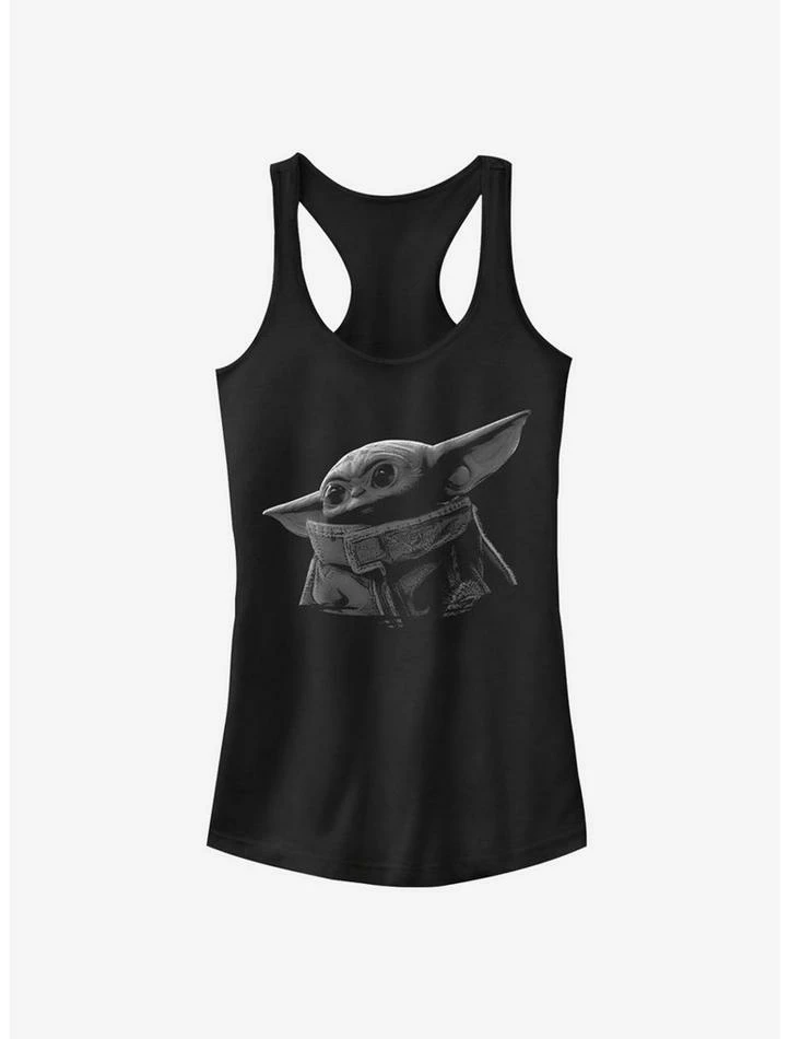 Hot Sale ๐ Star Wars The Mandalorian The Child Grey Scale ๐ง Girls Tank ๐ 3 Hot Sale ๐ Star Wars The Mandalorian The Child Grey Scale ๐ง Girls Tank ๐