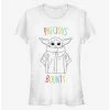 Deals 🤩 Star Wars The Mandalorian The Child Precious Bounty Outline 👧 Girls T-Shirt 🤩 -Star Wars Clothing Sales 13331092 hi