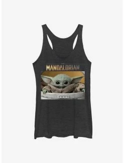 Wholesale 😉 Star Wars The Mandalorian The Child Box Photo 👧 Girls Tank 👍