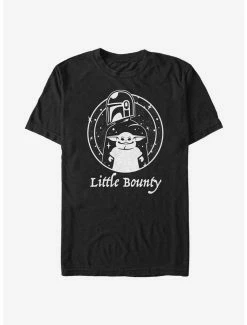 Best Sale ❤️ Star Wars The Mandalorian The Child Little Bounty Outline T-Shirt 🎉 -Star Wars Clothing Sales 13331935 hi 1
