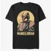 Wholesale ✨ Star Wars The Mandalorian Mando Sunset Frame T-Shirt ⭐ -Star Wars Clothing Sales 13332005 hi