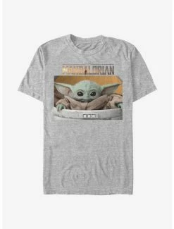 Promo 🤩 Star Wars The Mandalorian The Child Box Photo T-Shirt ❤️ -Star Wars Clothing Sales 13332038 hi