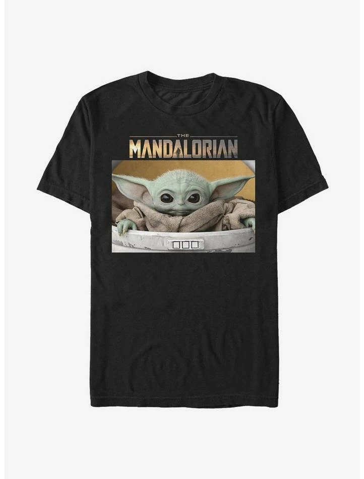 Cheapest 😀 Star Wars The Mandalorian The Child Small Box T-Shirt 🎉 6 Cheapest 😀 Star Wars The Mandalorian The Child Small Box T-Shirt 🎉 - Image 4