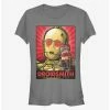 Cheap 😉 Star Wars Droid Smith C3P0 👧 Girls T-Shirt 💯 -Star Wars Clothing Sales 13343240 hi
