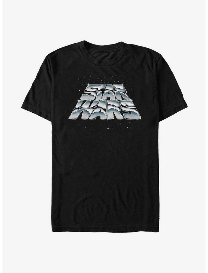 Cheap 🛒 Star Wars Chrome Slant Again T-Shirt ✨ 3 Cheap 🛒 Star Wars Chrome Slant Again T-Shirt ✨