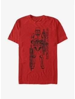 Best deal 😉 Star Wars Episode IX Rise of Skywalker Red Trooper Project Red T-Shirt ✔️ -Star Wars Clothing Sales 13344639 hi