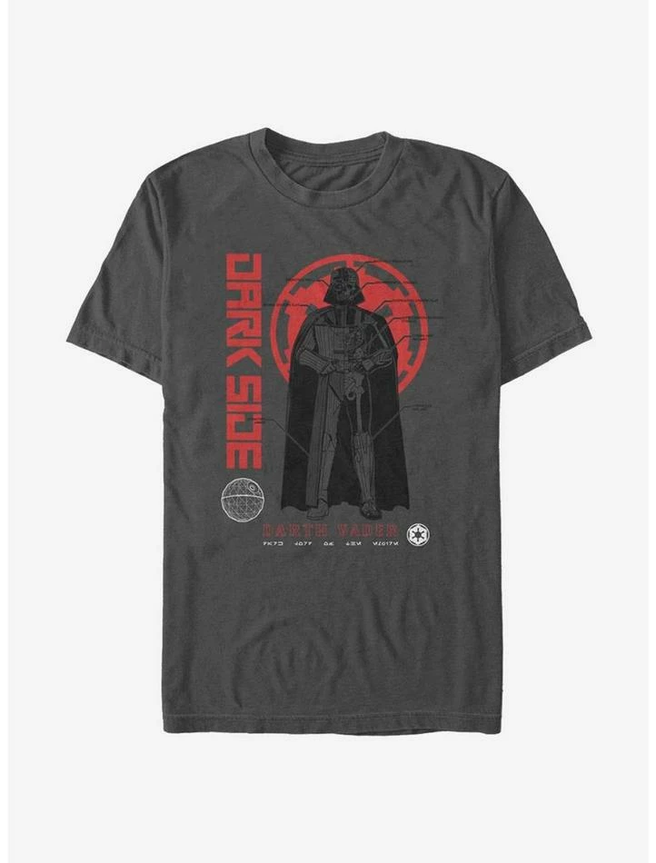 New 🛒 Star Wars Vader Anatomy T-Shirt ⌛ 3 New 🛒 Star Wars Vader Anatomy T-Shirt ⌛