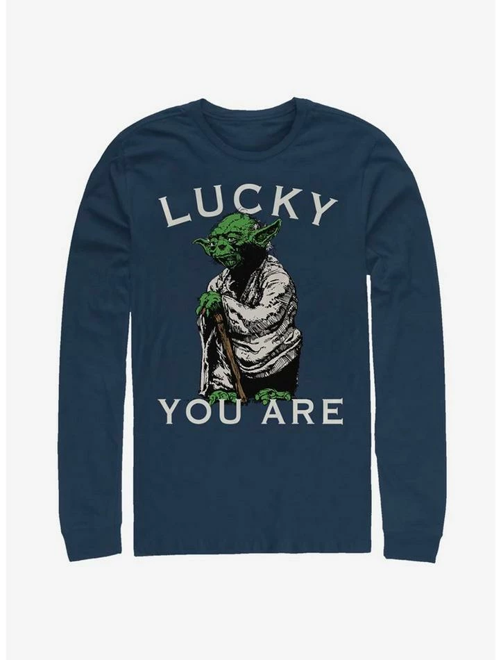 Best Sale ๐ฅฐ Star Wars Lucky Yoda Long-Sleeve T-Shirt ๐ 3 Best Sale ๐ฅฐ Star Wars Lucky Yoda Long-Sleeve T-Shirt ๐