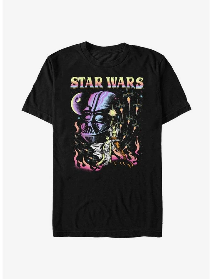 Buy ๐ Star Wars Blacklight Dark Side T-Shirt ๐งจ 4 Buy ๐ Star Wars Blacklight Dark Side T-Shirt ๐งจ - Image 2