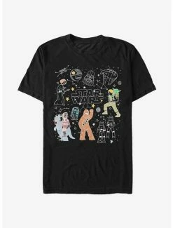 Deals 🥰 Star Wars Celestial Star Wars T-Shirt ⌛ -Star Wars Clothing Sales 13348762 hi