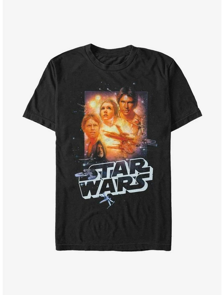 Wholesale 🛒 Star Wars Star Wars Collage T-Shirt 🛒 3 Wholesale 🛒 Star Wars Star Wars Collage T-Shirt 🛒