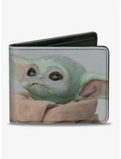 Coupon ๐ Star Wars The Mandalorian The Child This Is My Good Side Grey Bifold Wallet ๐