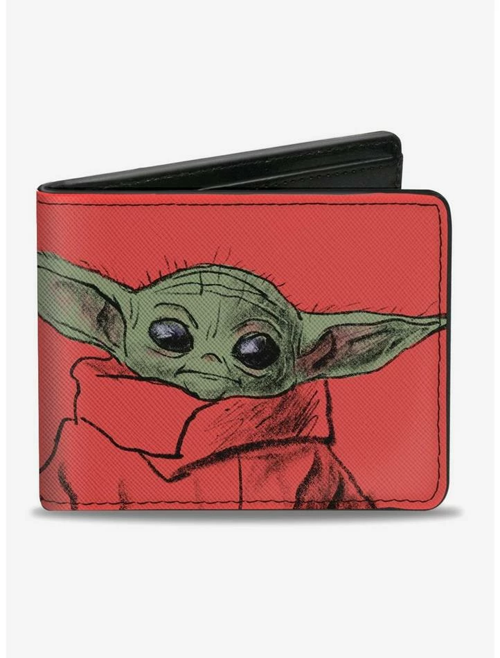 Budget โ Star Wars The Mandalorian The Child This Is My Good Side Red Bifold Wallet ๐ฅ 3 Budget โ Star Wars The Mandalorian The Child This Is My Good Side Red Bifold Wallet ๐ฅ