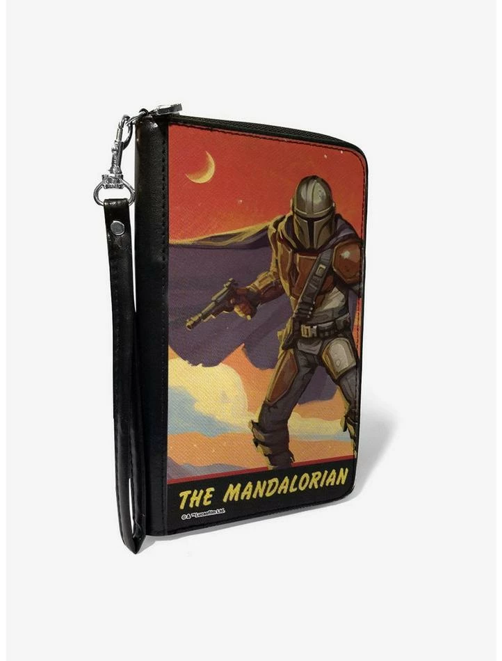 Top 10 ✨ Star Wars The Mandalorian Blaster Pose 👩 Women's PU Zip Around Wallet 🔔 3 Top 10 ✨ Star Wars The Mandalorian Blaster Pose 👩 Women's PU Zip Around Wallet 🔔