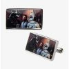 Budget ✨ Star Wars Darth Vader And Boba Fett Printed Rectangular Cufflinks ⭐ -Star Wars Clothing Sales 13383375 hi