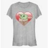 Promo 🎁 Star Wars The Mandalorian The Child Heart 👧 Girls T-Shirt 👍 -Star Wars Clothing Sales 13392752 hi