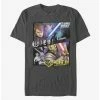 Buy 🤩 Star Wars The Clone Wars Badside Panel T-Shirt 🎁 -Star Wars Clothing Sales 13436308 hi