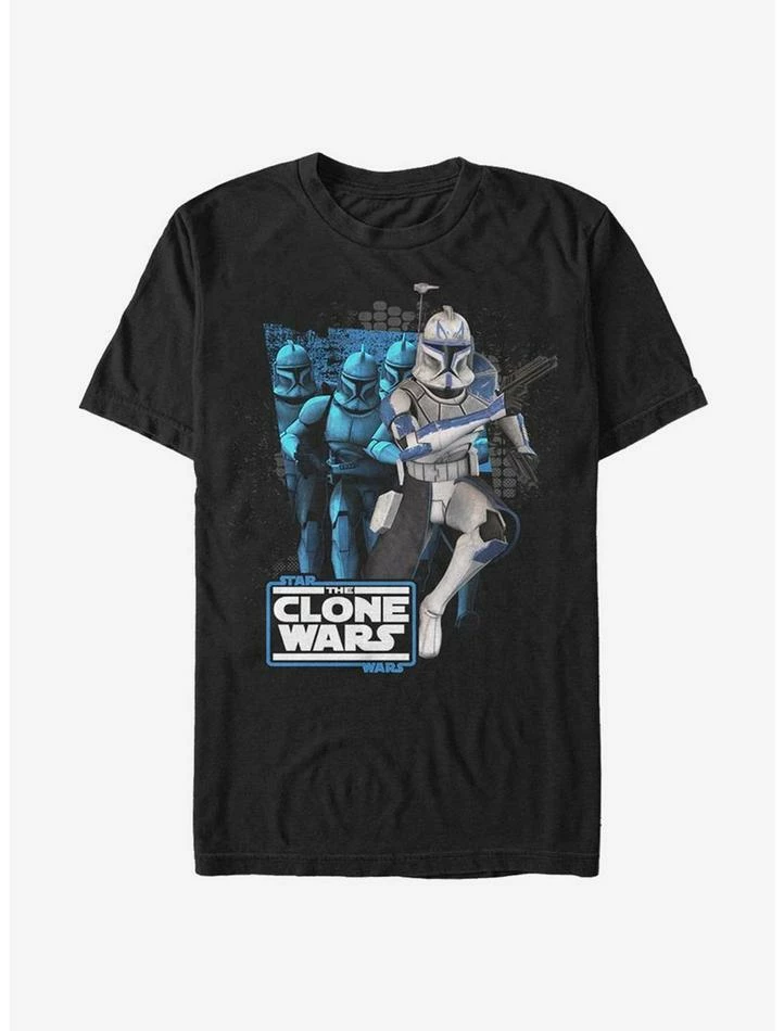 Cheap ✨ Star Wars The Clone Wars Rex Trooper T-Shirt ⌛ 3 Cheap ✨ Star Wars The Clone Wars Rex Trooper T-Shirt ⌛