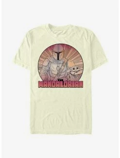 Best Pirce 😉 Star Wars The Mandalorian Mando And The Child Inside The Lines T-Shirt 🤩