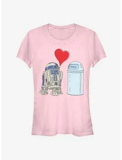Best Sale 🤩 Star Wars R2 Trash 👧 Girls T-Shirt 🥰