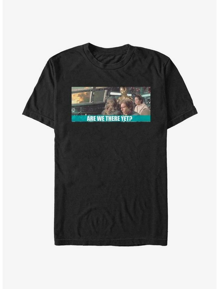 Brand new 🤩 Star Wars Are We There Yet? T-Shirt 🥰 3 Brand new 🤩 Star Wars Are We There Yet? T-Shirt 🥰