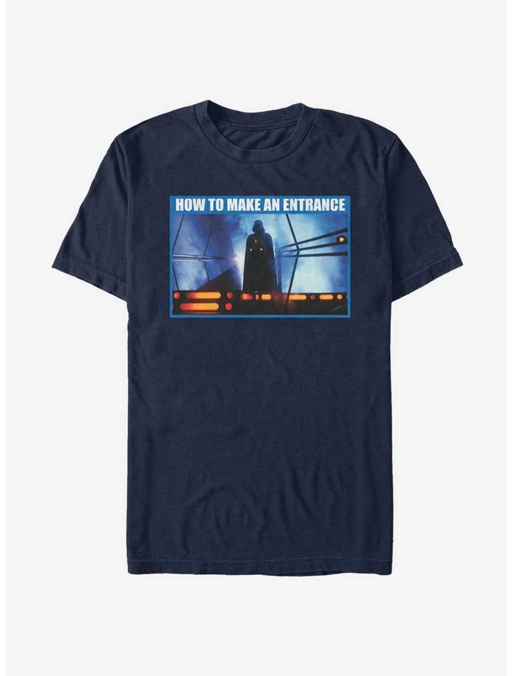 Brand new 👍 Star Wars How To Make An Entrance T-Shirt 🔥 3 Brand new 👍 Star Wars How To Make An Entrance T-Shirt 🔥