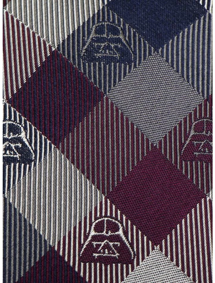 Promo ๐ Star Wars Darth Vader Plum Modern Plaid Tie ๐ 4 Promo ๐ Star Wars Darth Vader Plum Modern Plaid Tie ๐ - Image 2