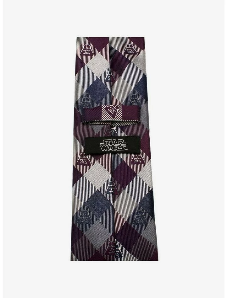 Promo ๐ Star Wars Darth Vader Plum Modern Plaid Tie ๐ 5 Promo ๐ Star Wars Darth Vader Plum Modern Plaid Tie ๐ - Image 3