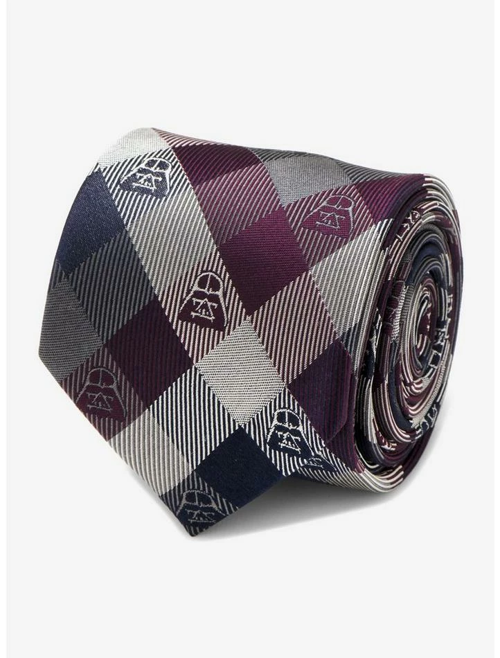 Promo ๐ Star Wars Darth Vader Plum Modern Plaid Tie ๐ 7 Promo ๐ Star Wars Darth Vader Plum Modern Plaid Tie ๐ - Image 5
