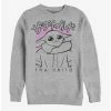 Hot Sale 💯 Star Wars The Mandalorian The Child Kawaii Crew Sweatshirt 👏 -Star Wars Clothing Sales 13472819 hi