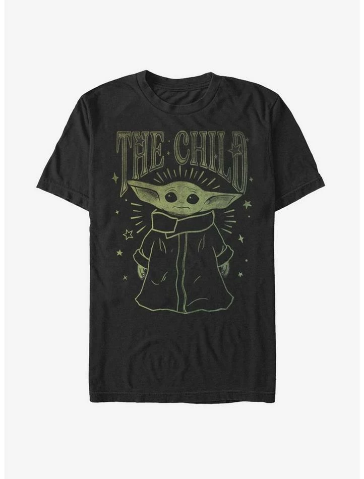 Brand new ❤️ Star Wars The Mandalorian The Child Starry Night T-Shirt 💯 3 Brand new ❤️ Star Wars The Mandalorian The Child Starry Night T-Shirt 💯