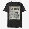 Coupon 💯 Extra Soft Star Wars The Mandalorian Wanted Child Poster T-Shirt 🛒 -Star Wars Clothing Sales 13509131 hi