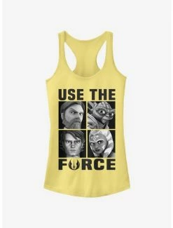 Best deal 😍 Star Wars The Clone Wars Force Users 👧 Girls Tank 👏