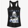 Brand new 🛒 Star Wars The Clone Wars Rex Text 👧 Girls Tank ✨ -Star Wars Clothing Sales 13634514 hi