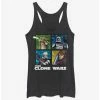 Flash Sale 🔥 Star Wars The Clone Wars Panel Four 👧 Girls Tank 😍 -Star Wars Clothing Sales 13634641 hi