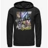 Discount ✔️ Star Wars The Clone Wars Badside Panel Hoodie ✨ -Star Wars Clothing Sales 13634669 hi