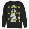 Flash Sale ⭐ Star Wars The Clone Wars Cody Text Crew Sweatshirt ✔️ -Star Wars Clothing Sales 13634847 hi