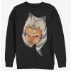 Budget 🌟 Star Wars The Clone Wars Ahsoka Face Sweatshirt 🔥 -Star Wars Clothing Sales 13634937 hi