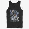 Hot Sale ⭐ Star Wars The Clone Wars Schematic Shot Tank Top 👍 -Star Wars Clothing Sales 13635165 hi