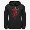 Hot Sale 😉 Star Wars The Clone Wars Maul Face Hoodie 🛒 -Star Wars Clothing Sales 13635635 hi