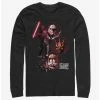 Budget 🧨 Star Wars The Clone Wars Darkside Group Long-Sleeve T-Shirt 🎁 -Star Wars Clothing Sales 13636057 hi