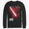 Budget ✔️ Star Wars The Clone Wars Maul Strikes Long-Sleeve T-Shirt ✨ 1 Budget ✔️ Star Wars The Clone Wars Maul Strikes Long-Sleeve T-Shirt ✨ -Star Wars Clothing Sales 13636064 hi