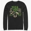 Best deal ⌛ Star Wars The Clone Wars Yoda Long-Sleeve T-Shirt ✔️