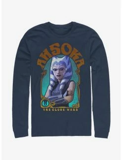 Best deal ⌛ Star Wars The Clone Wars Ahsoka Nouveau Long-Sleeve T-Shirt 🌟