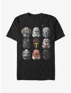 Top 10 👍 Star Wars The Clone Wars Clone Helmets T-Shirt 👏 -Star Wars Clothing Sales 13637707 hi 1
